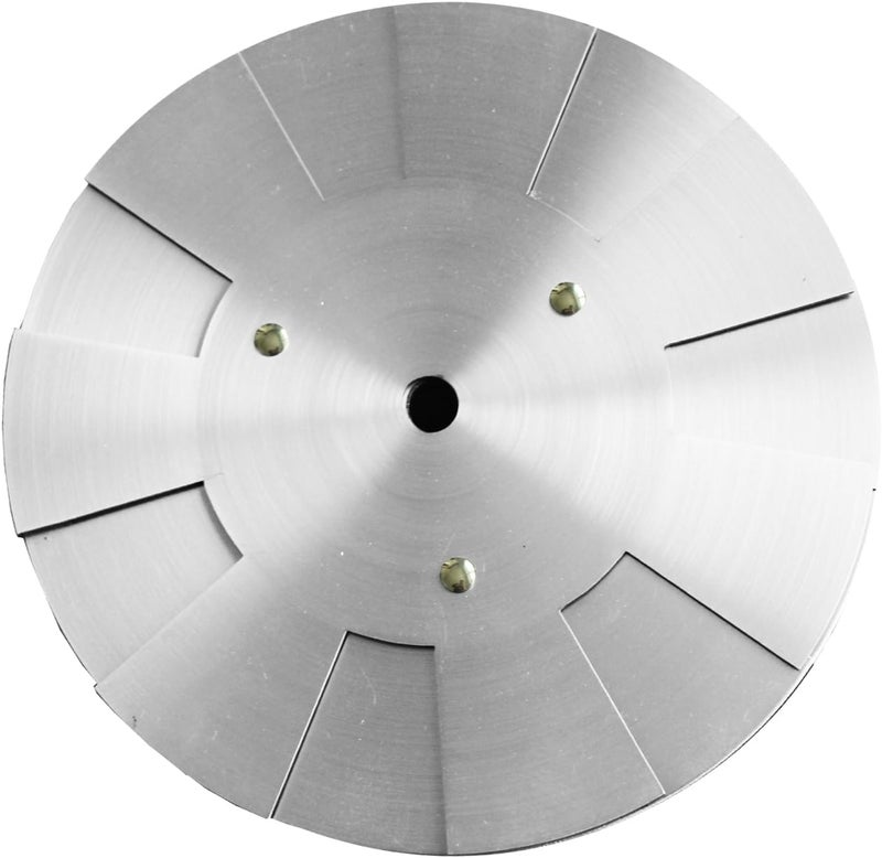 Arborea Chopper Cymbal 10" Silver Alloy Special Effects Cymbals Clap Stack Cymbal for Drummer - Image 1